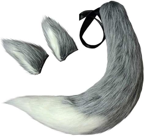 amazon wolf ears and tail|real wolf ears and tail.